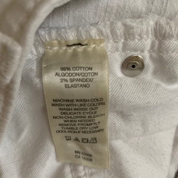 Jeans DKNY JEANS Soho Skinny White Size 10 - Picture 4 of 7